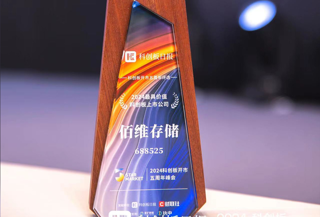 喜訊！佰維存儲(chǔ)榮獲“2024最具價(jià)值科創(chuàng)板上市企業(yè)”，成長(zhǎng)實(shí)力再創(chuàng)新高